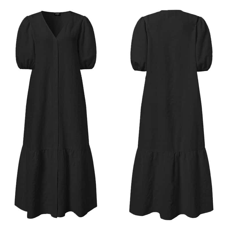 VONDA  Women Clothing 2022 Autumn  Dress