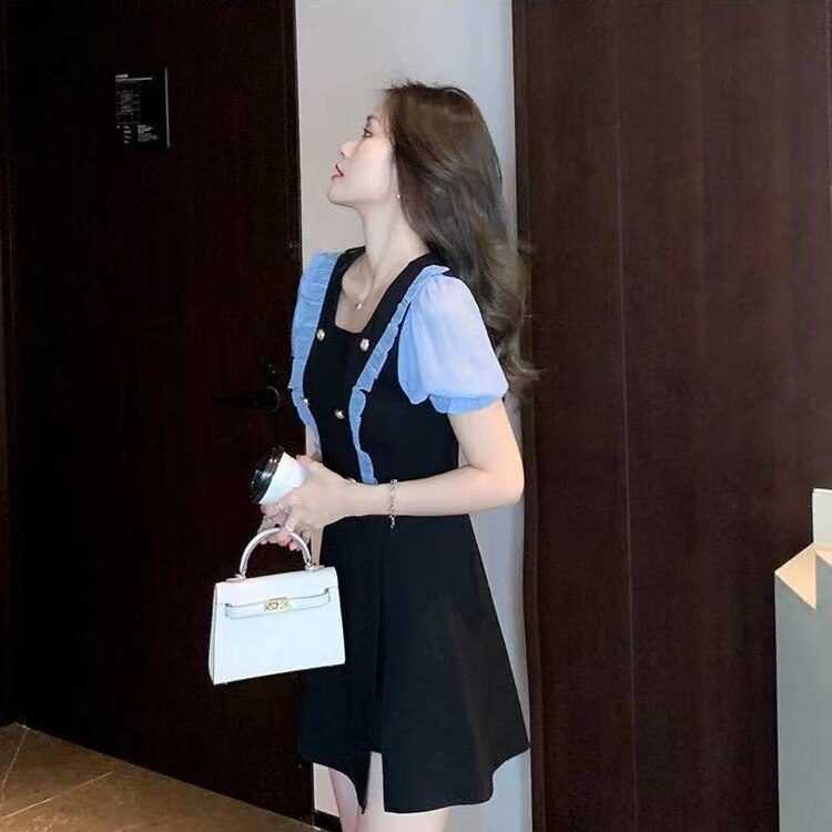Korean Style Dress 2023  Ladies Short Dress